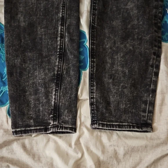 GAP Women's High Rise Seamed Jeggings With Washwell In Gray Love - Picture 5 of 7